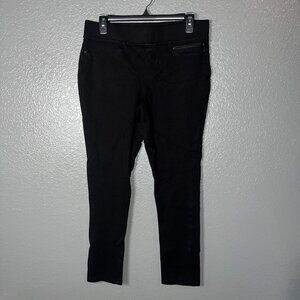 Maze Black Pull-On Flare Pants Size M | Y2K Dress Pant Yoga Pant